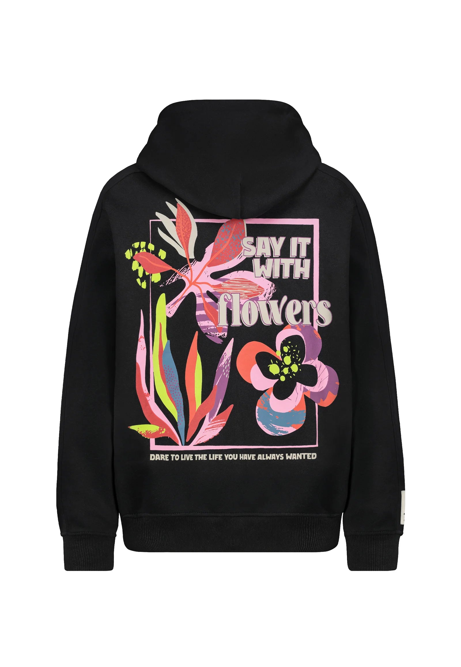Sublevel MIT FLOWERPRINTS Premium Hoodie