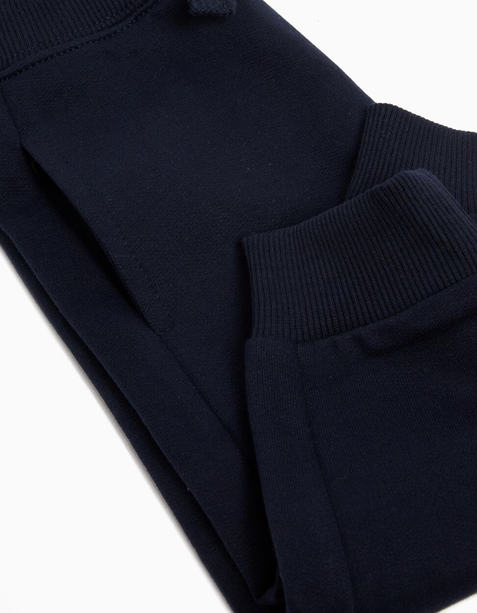 Baby Boy's Plush Trousers, Dark Blue