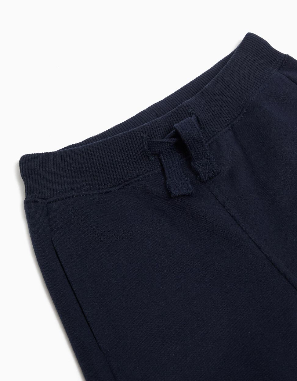 Baby Boy's Plush Trousers, Dark Blue