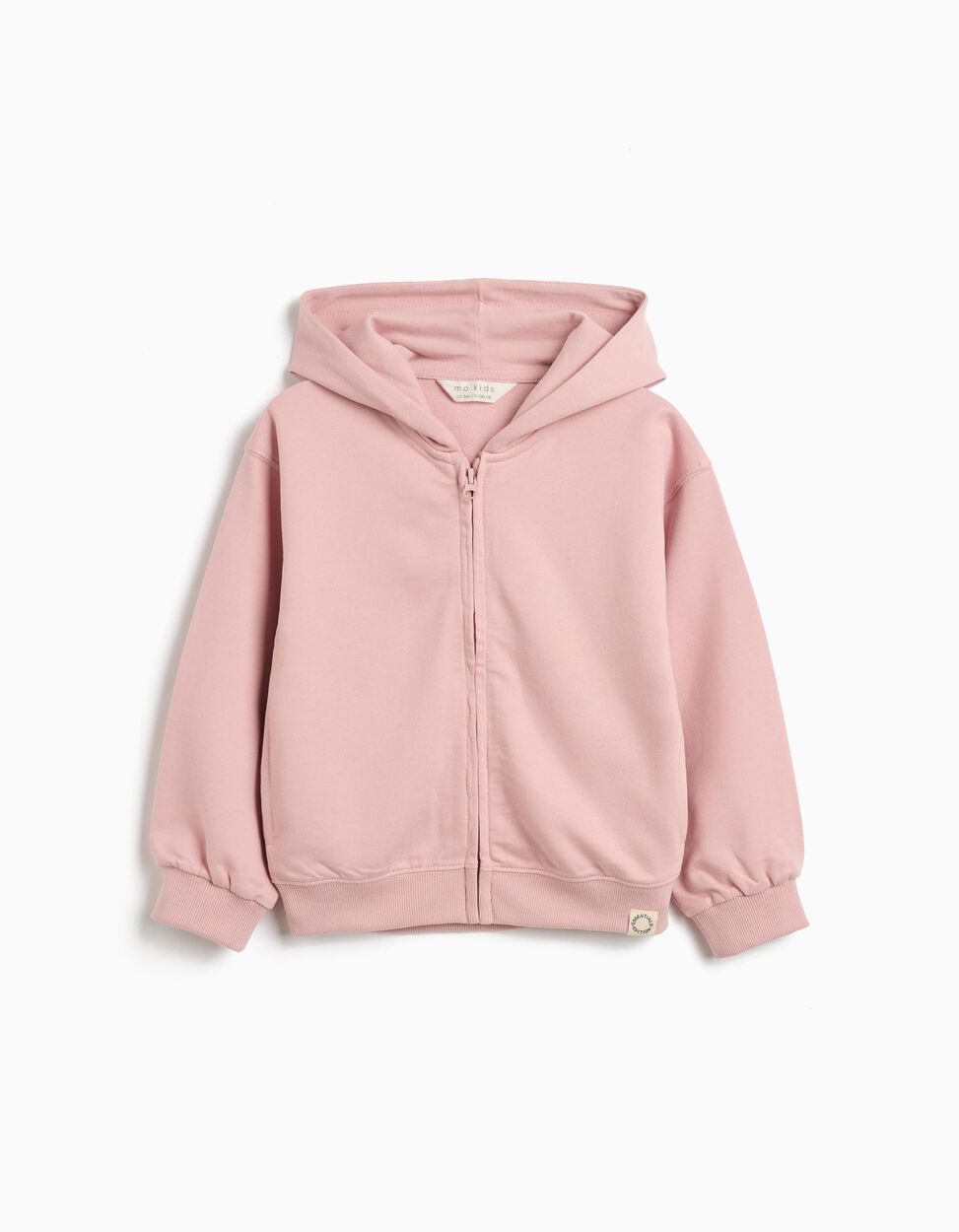 Hooded Coat, Girl, Light Pink