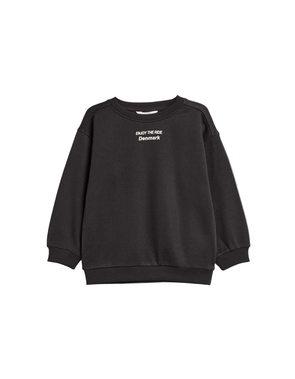 Dark Gray Boys' Plush Sweatshirt