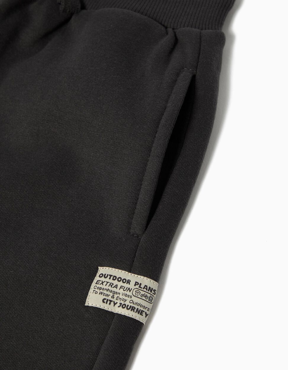 Jogging Pants, Boy, Dark Gray