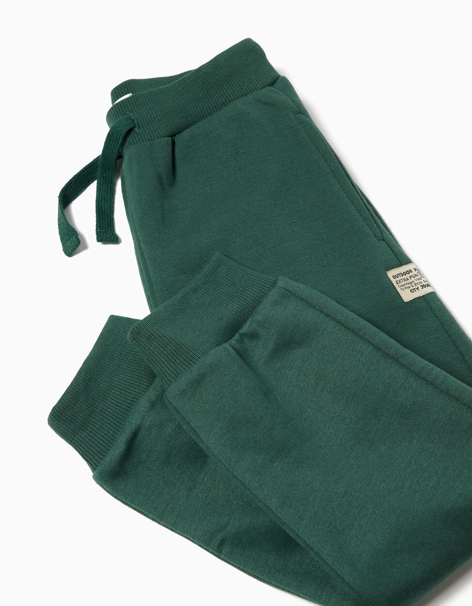 Jogging Pants, Boy, Dark Green