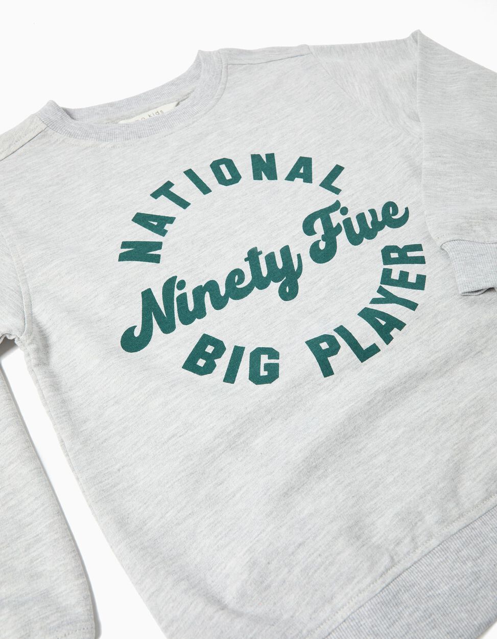 Boy, Light Gray Sweatshirts