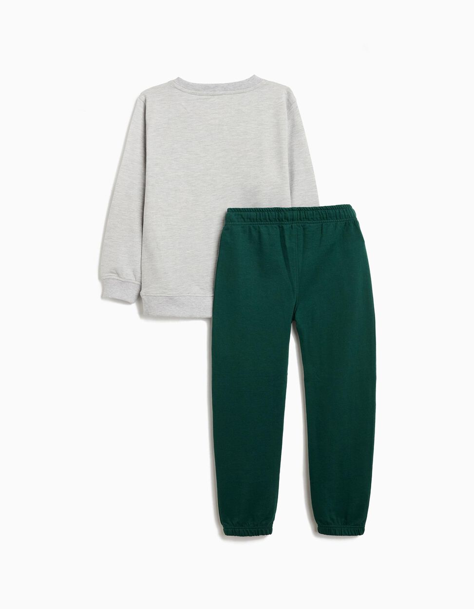 Jogging Set, Boy, Light Gray