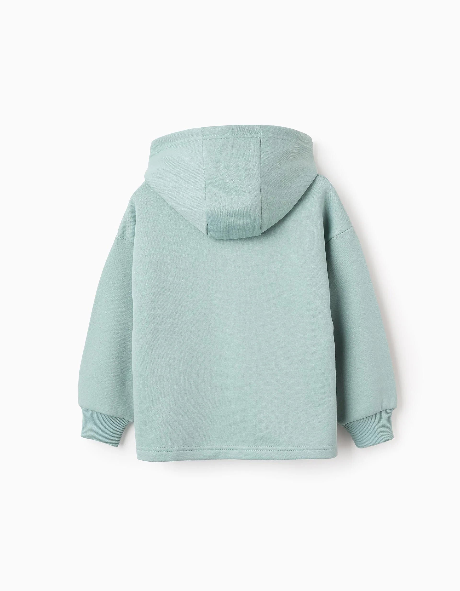 Girls' 'Be Kind' Hooded Sweatshirt, Aqua Green