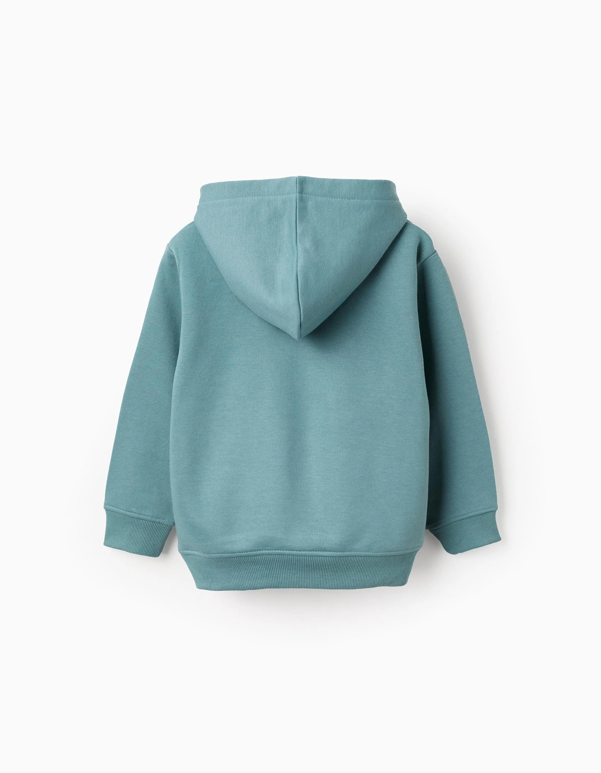 Boys' Abstract Hooded Sweatshirt, Turquoise