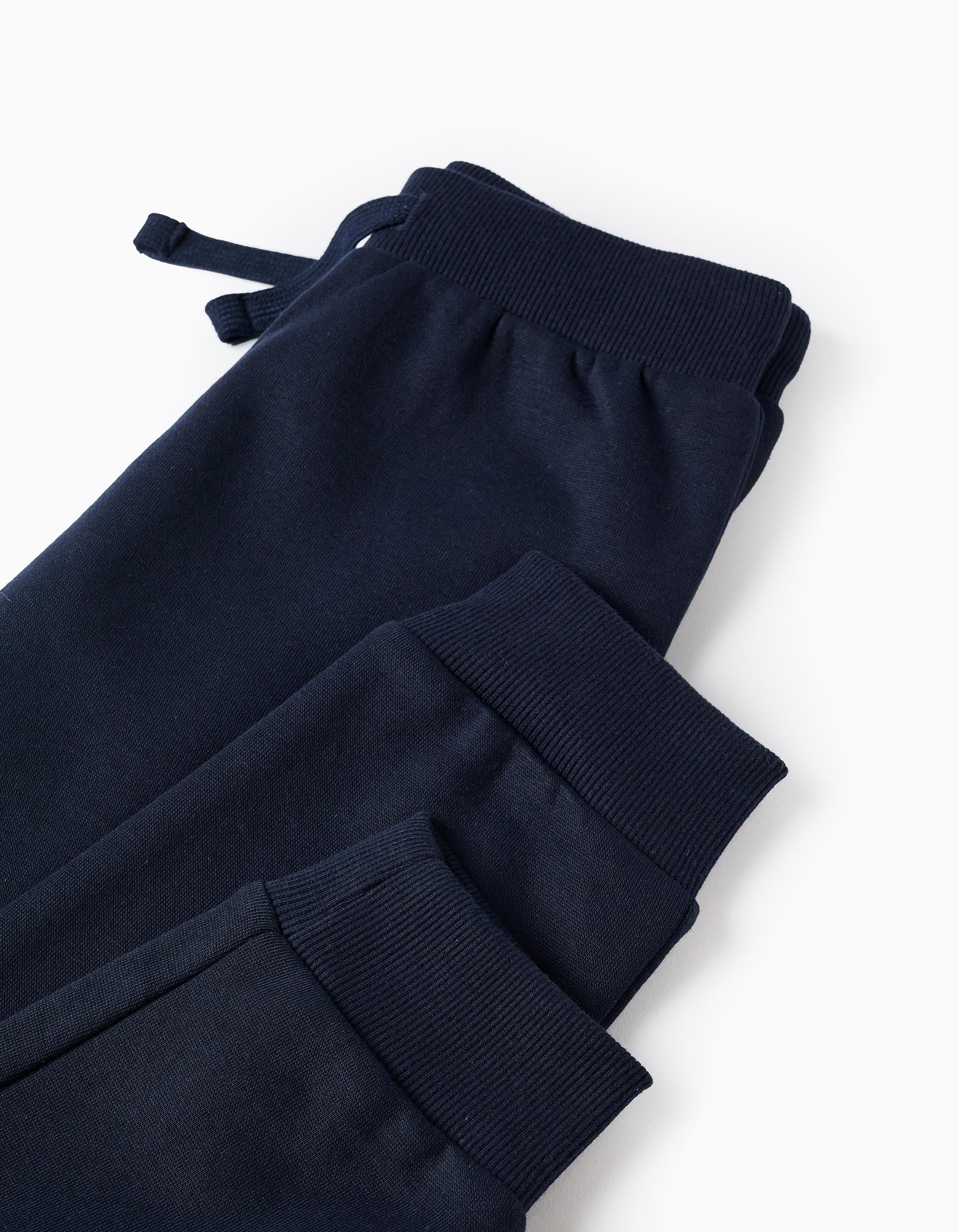 Boys' 'Creative Arts' Brushed Tracksuit, Dark Blue