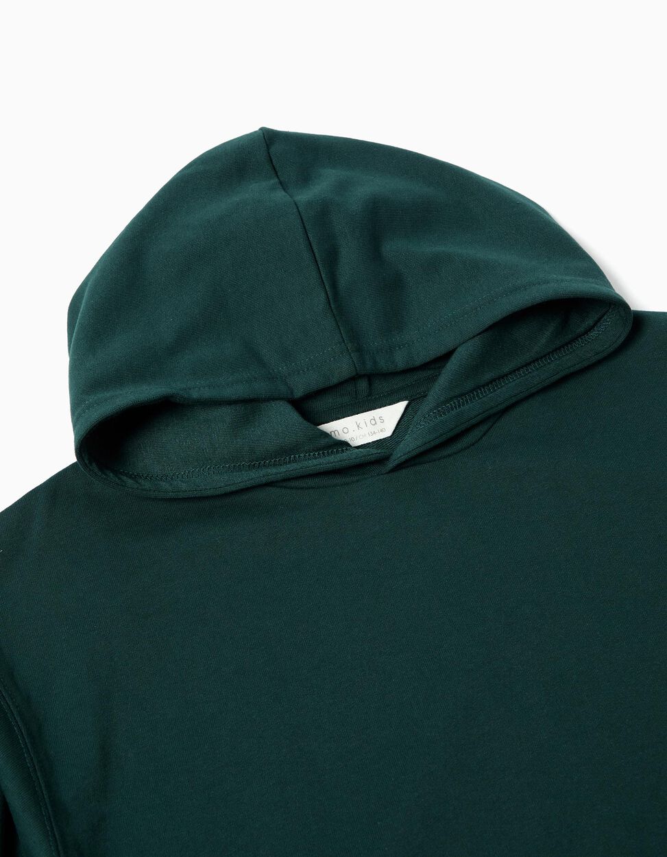 Dark Green Hooded Sweatshirt for Boys