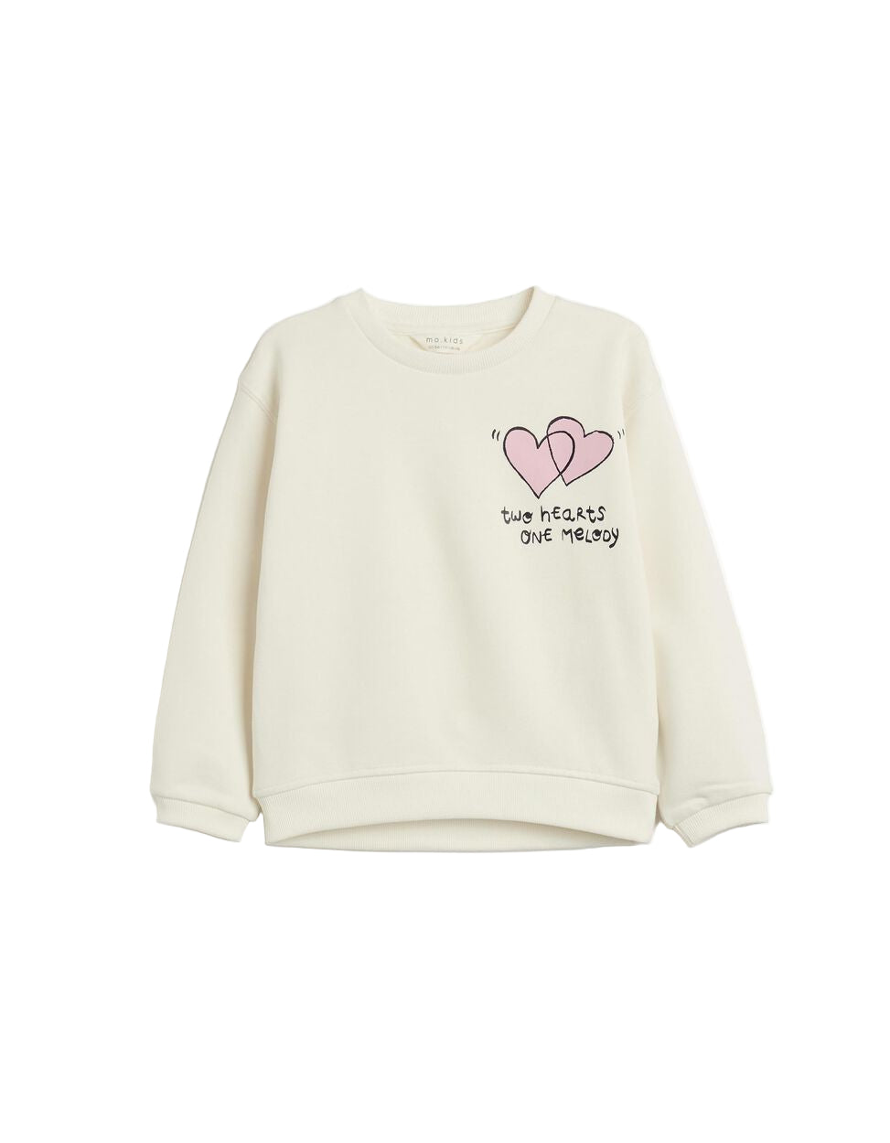 White Girl's Plush Sweatshirt