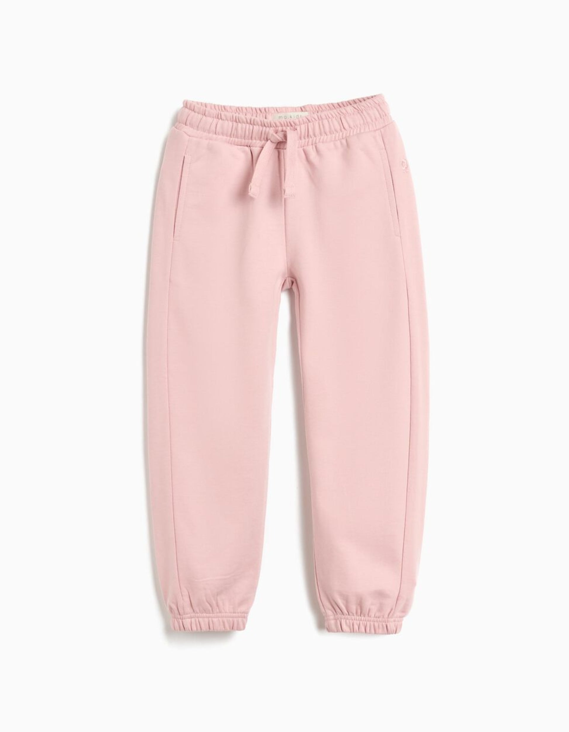 Girls' Plush Joggers, Light Pink