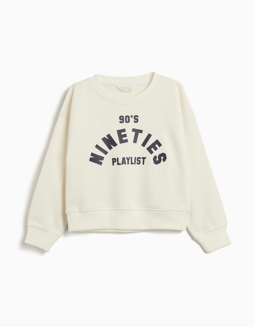 White Girl's Plush Sweatshirt