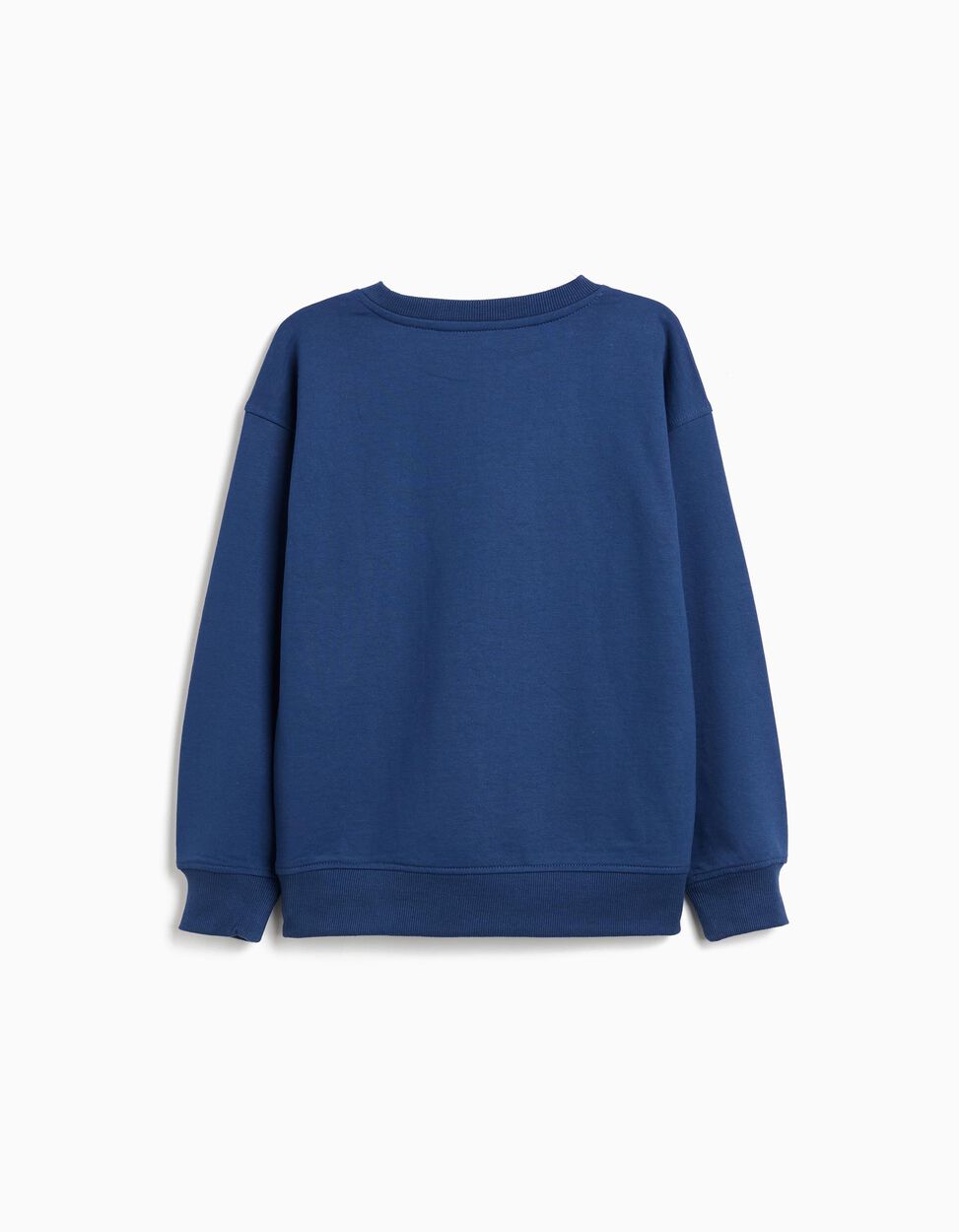 Dark Blue Boys' Plush Sweatshirt