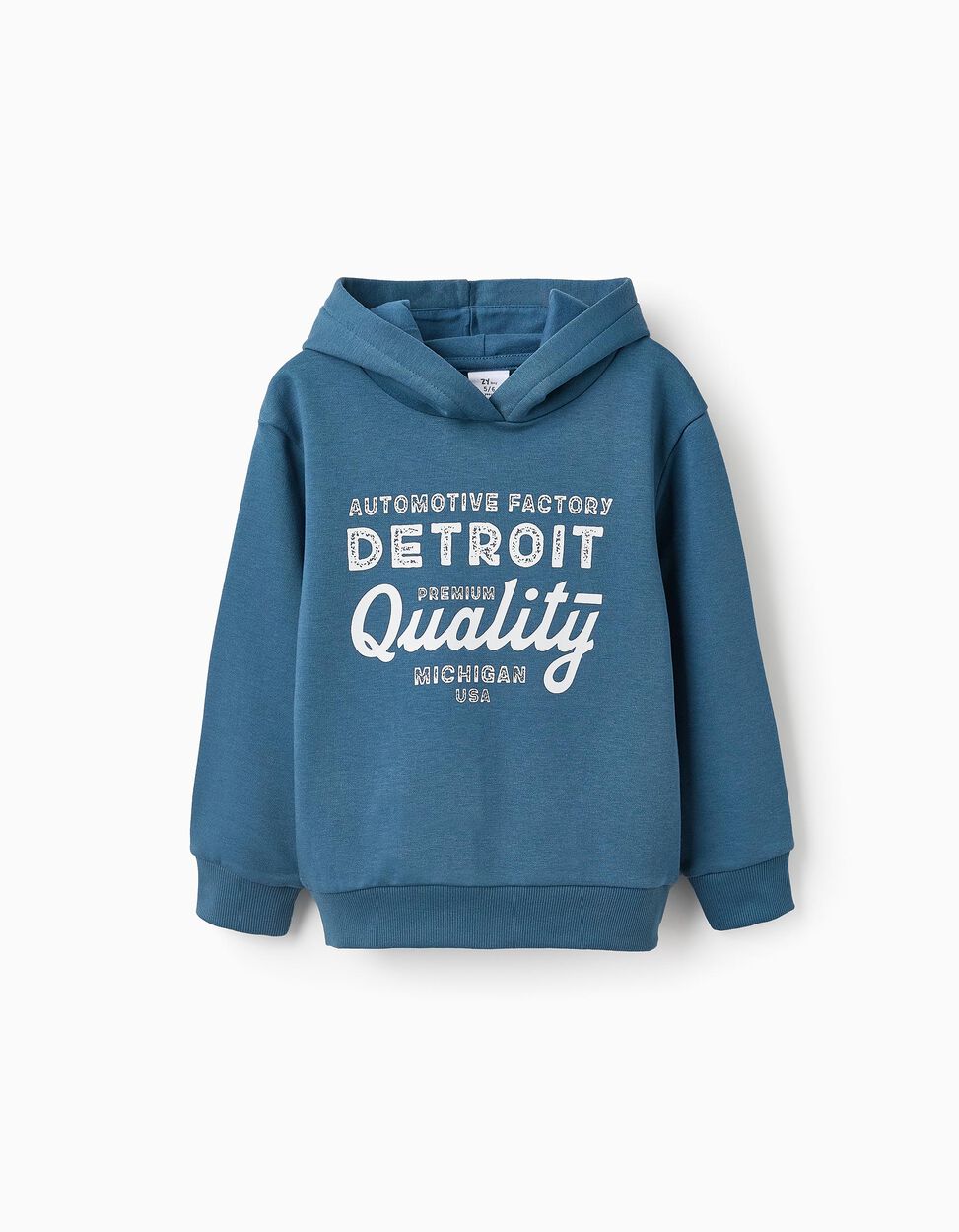 Hooded Sweatshirt For Boys 'Detroit', Turquoise