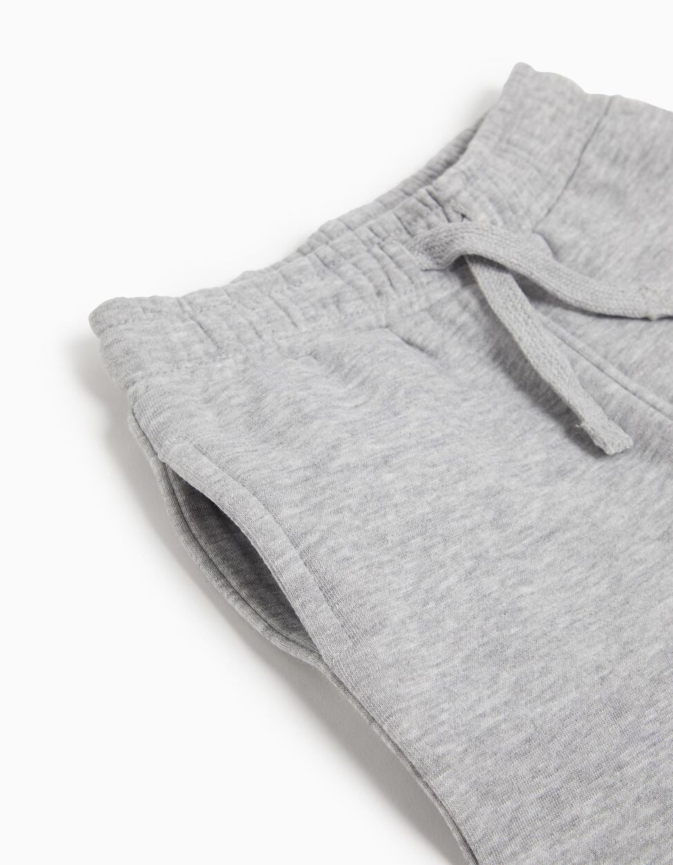 Hooded Tracksuit, Baby Boy, Light Grey