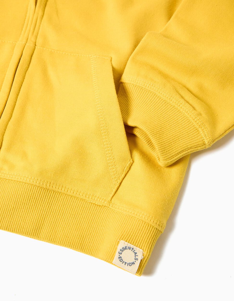 Hooded Jacket, Boy, Light Yellow