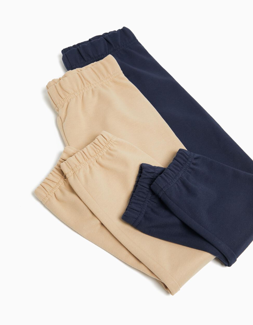 Pack 2 Felpa Joggers, Boy, Dark Navy/Beige