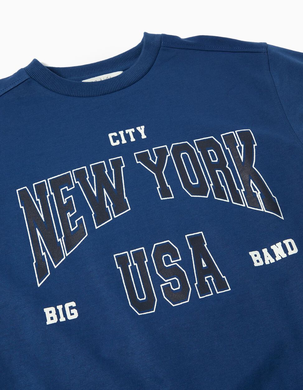 Dark Blue Boys' Plush Sweatshirt