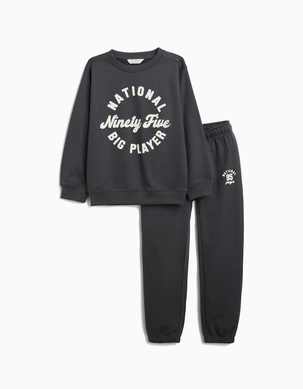 Jogging Set, Boy, Dark Gray