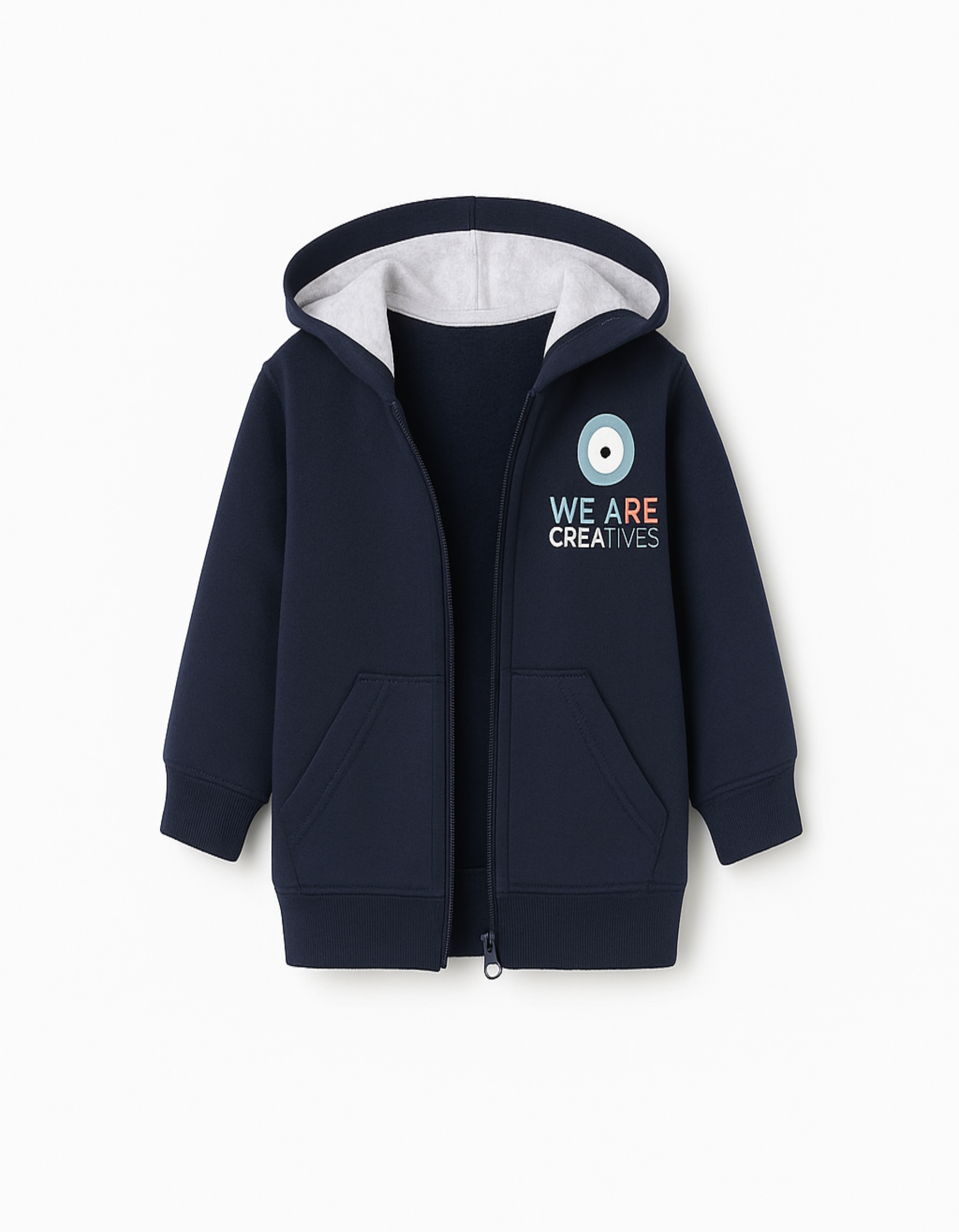 baby boy, blue Hooded