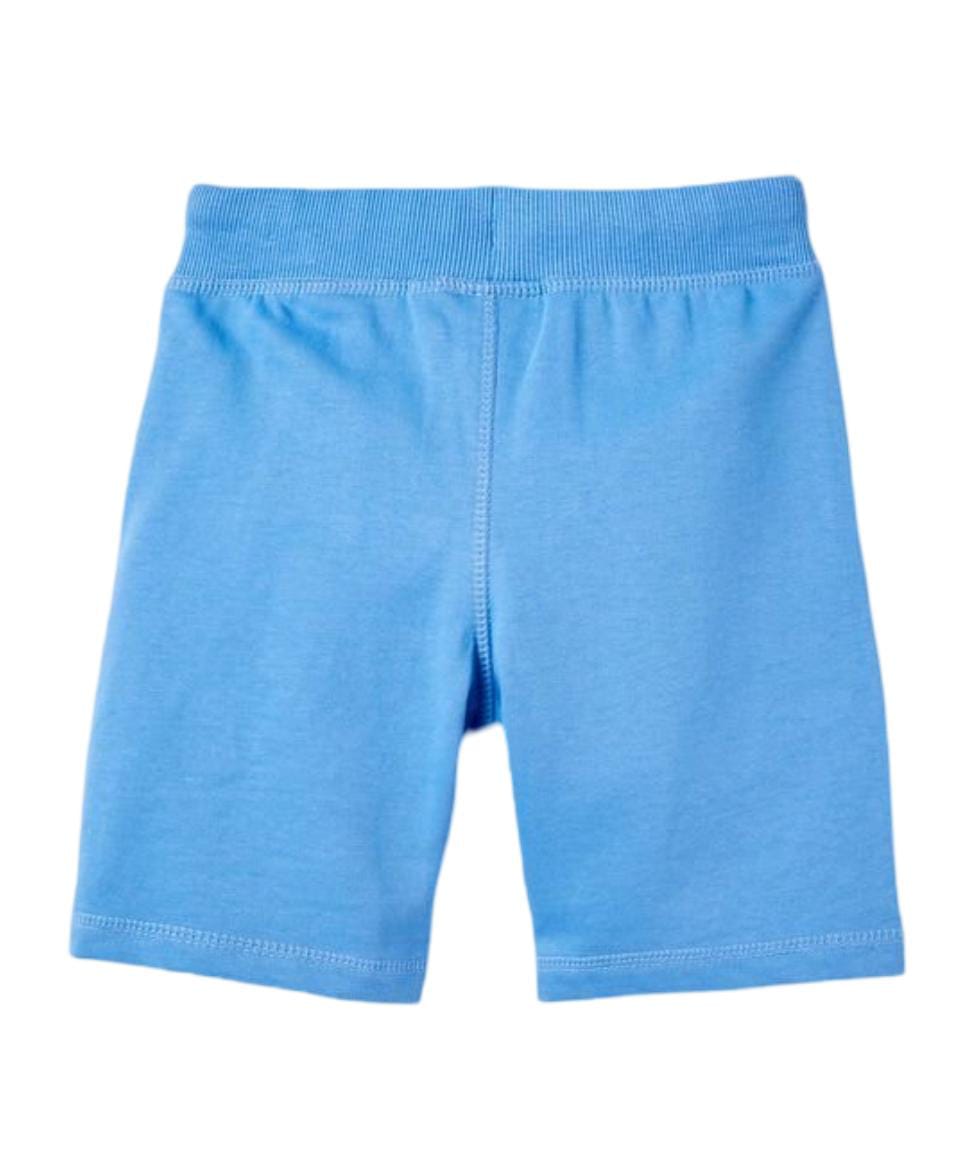 COTTON SHORTS FOR BOYS, BLUE