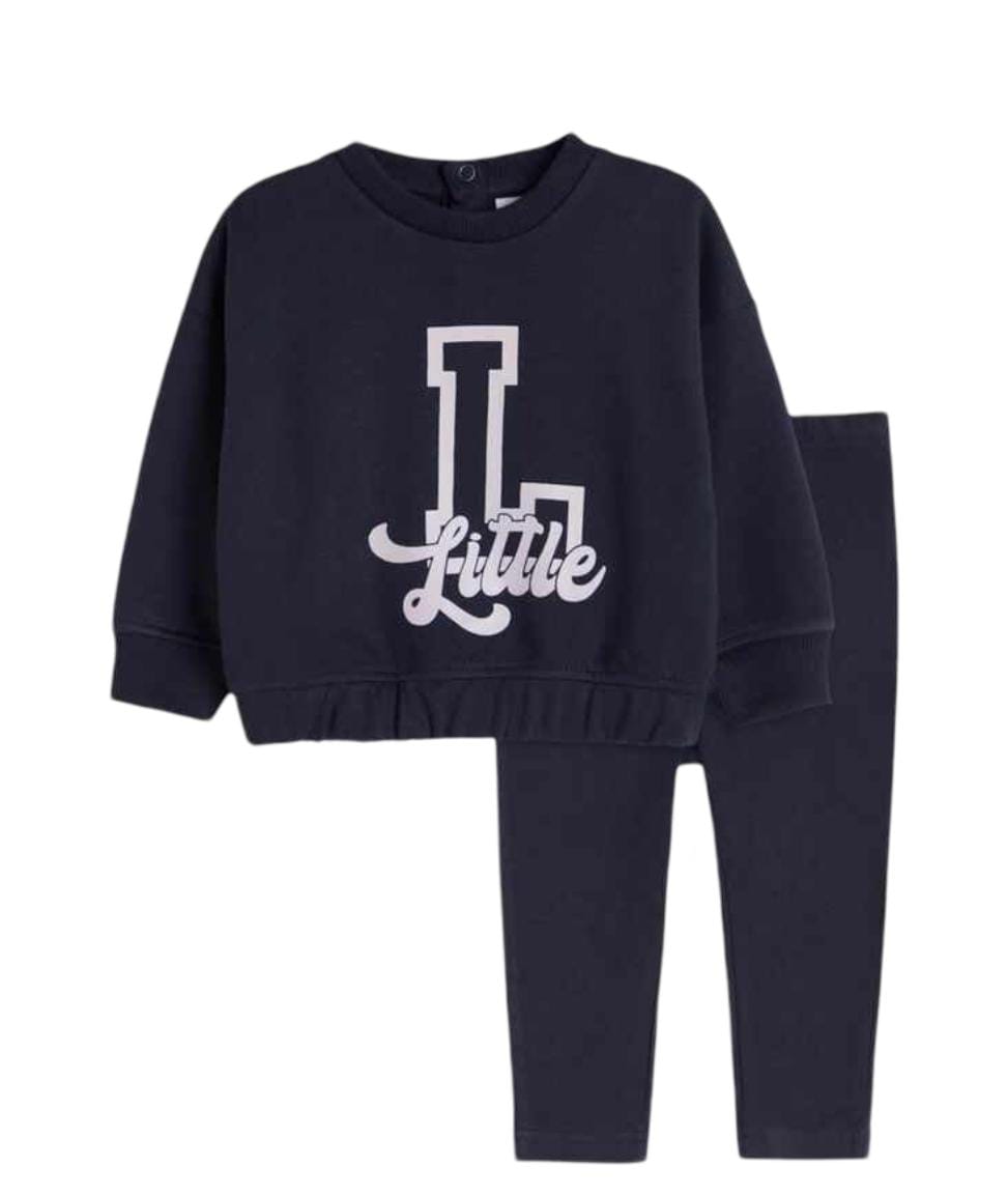 Tracksuit, Baby Girl, Dark Blue