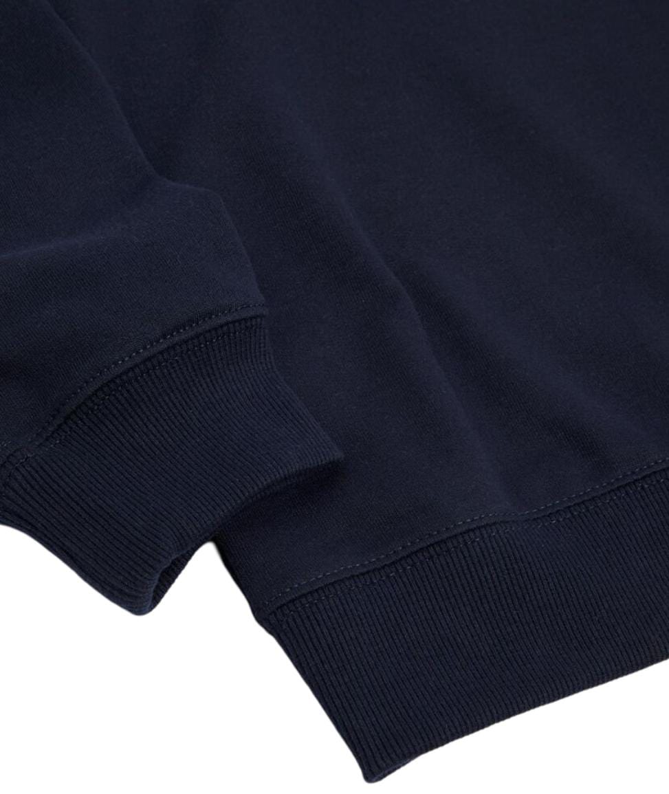 Dark Blue Boy's Plush Sweatshirt