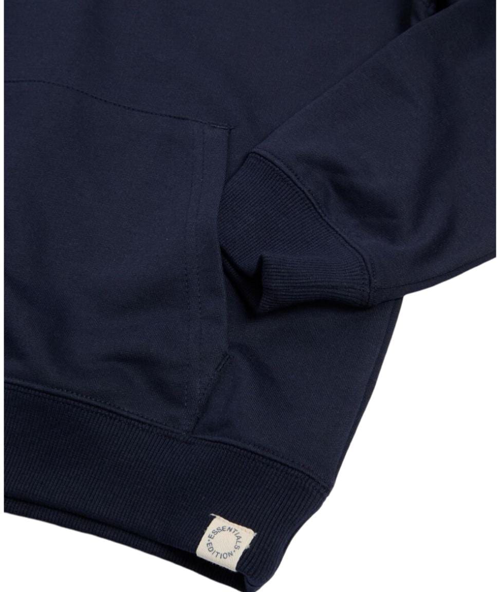 Hooded Fleece Sweatshirt, Boy, Dark Blue