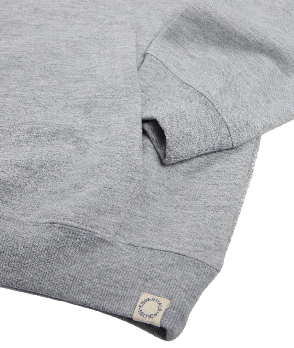 Hooded Fleece Sweater, Boy, Light Grey