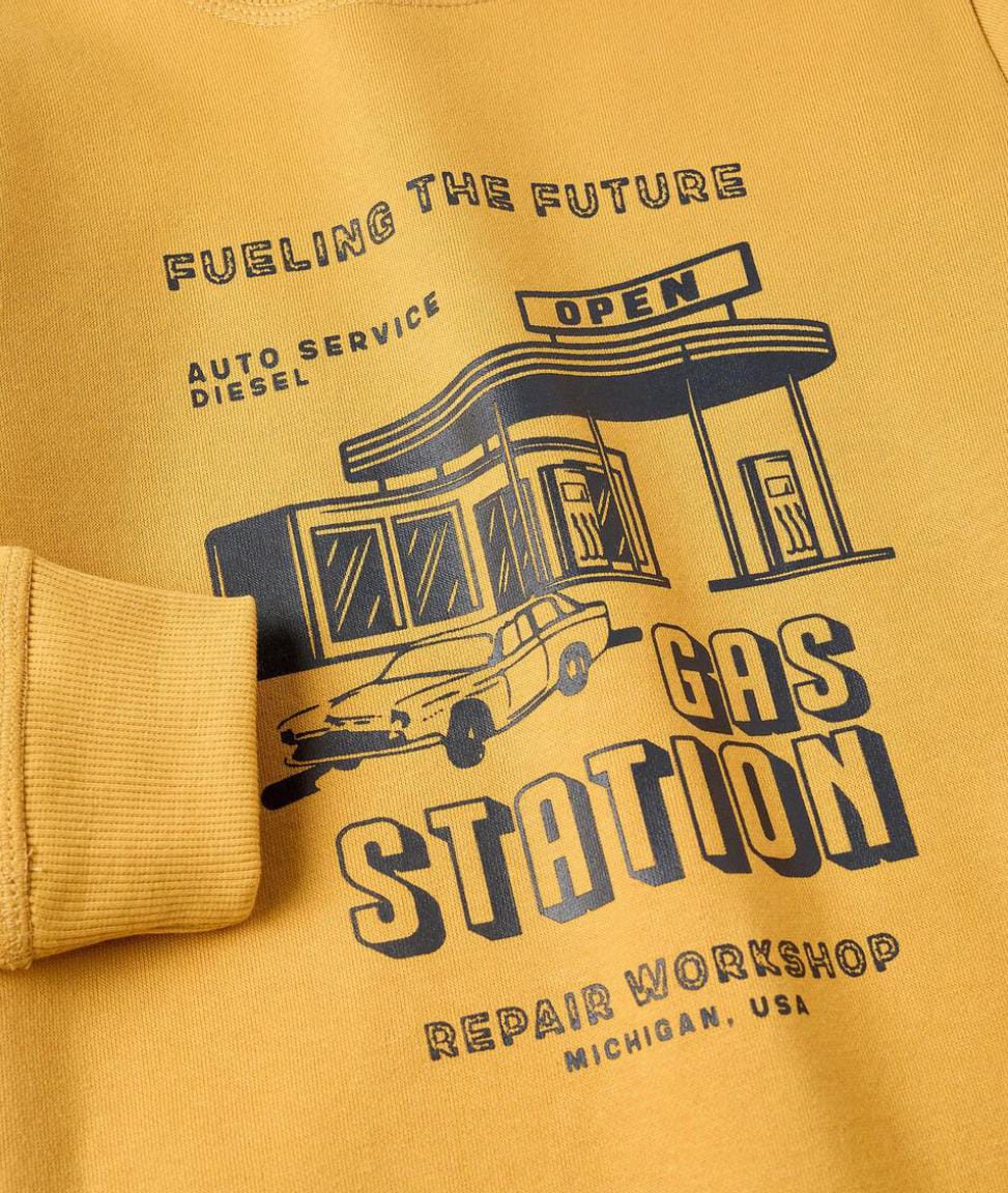 Fleece Sweatshirt + Trousers for Boys 'Michigan', Yellow/Dark Grey