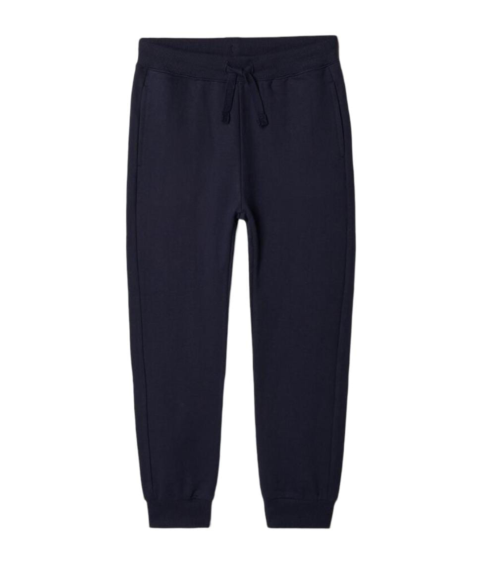 Boys' Plush Joggers, Dark Blue