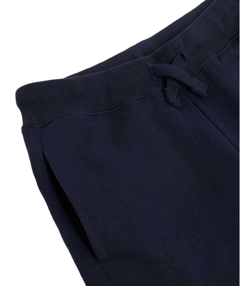 Boys' Plush Joggers, Dark Blue