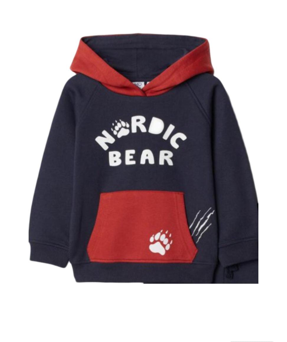 Hooded , Baby Boy, Dark Blue