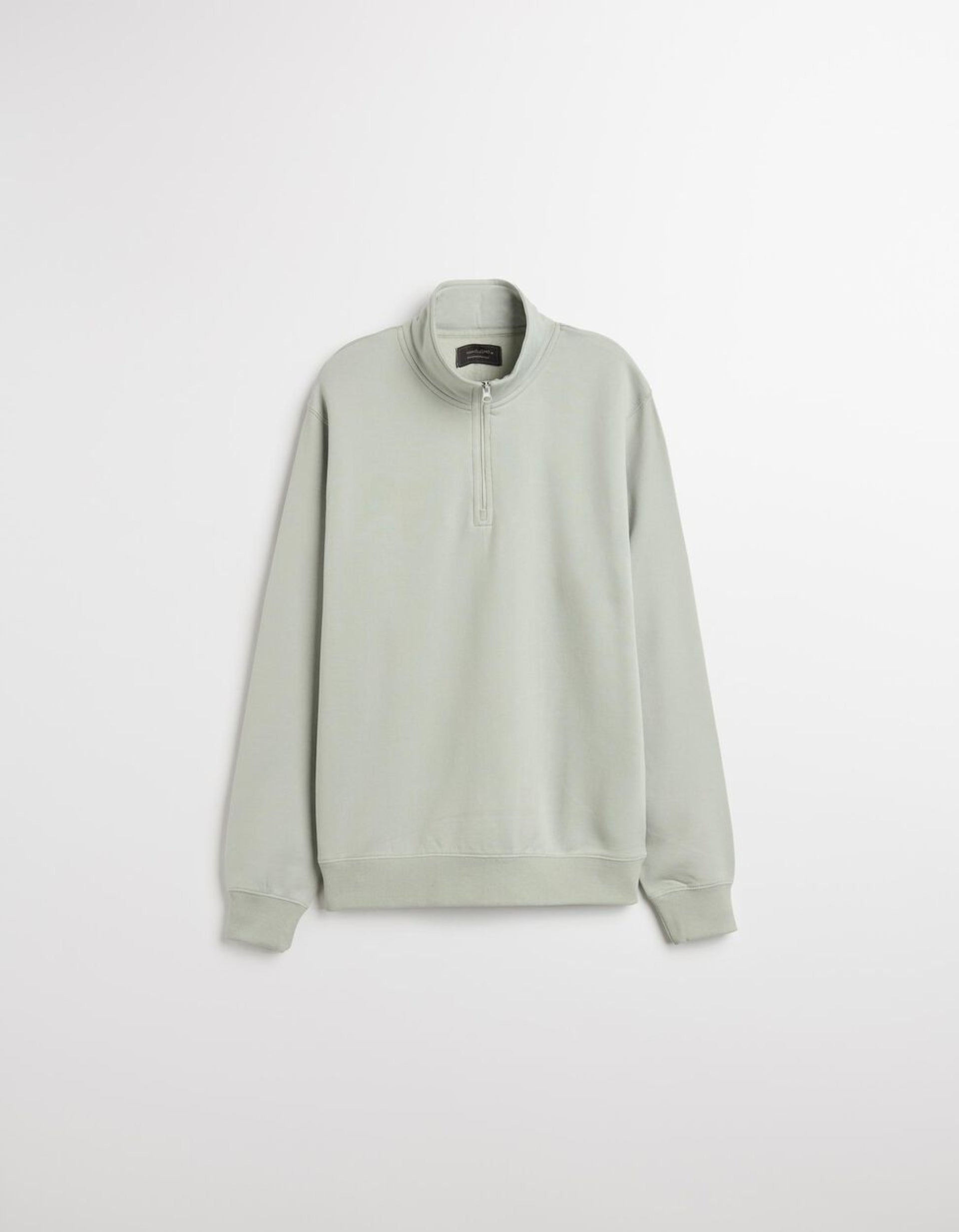 Men's Zip-Up Sweatshirt, Light Green