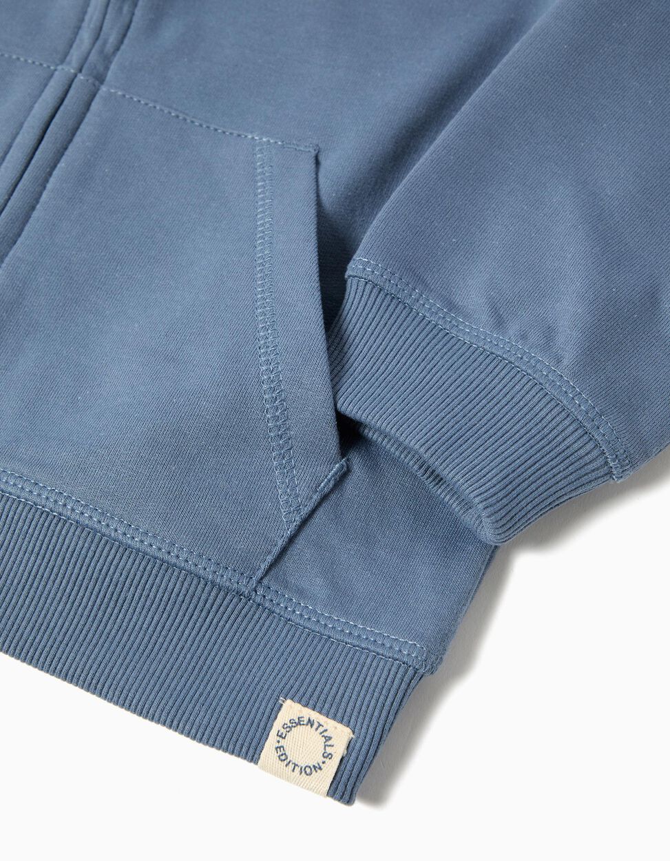Hooded Jacket, Boy, Blue