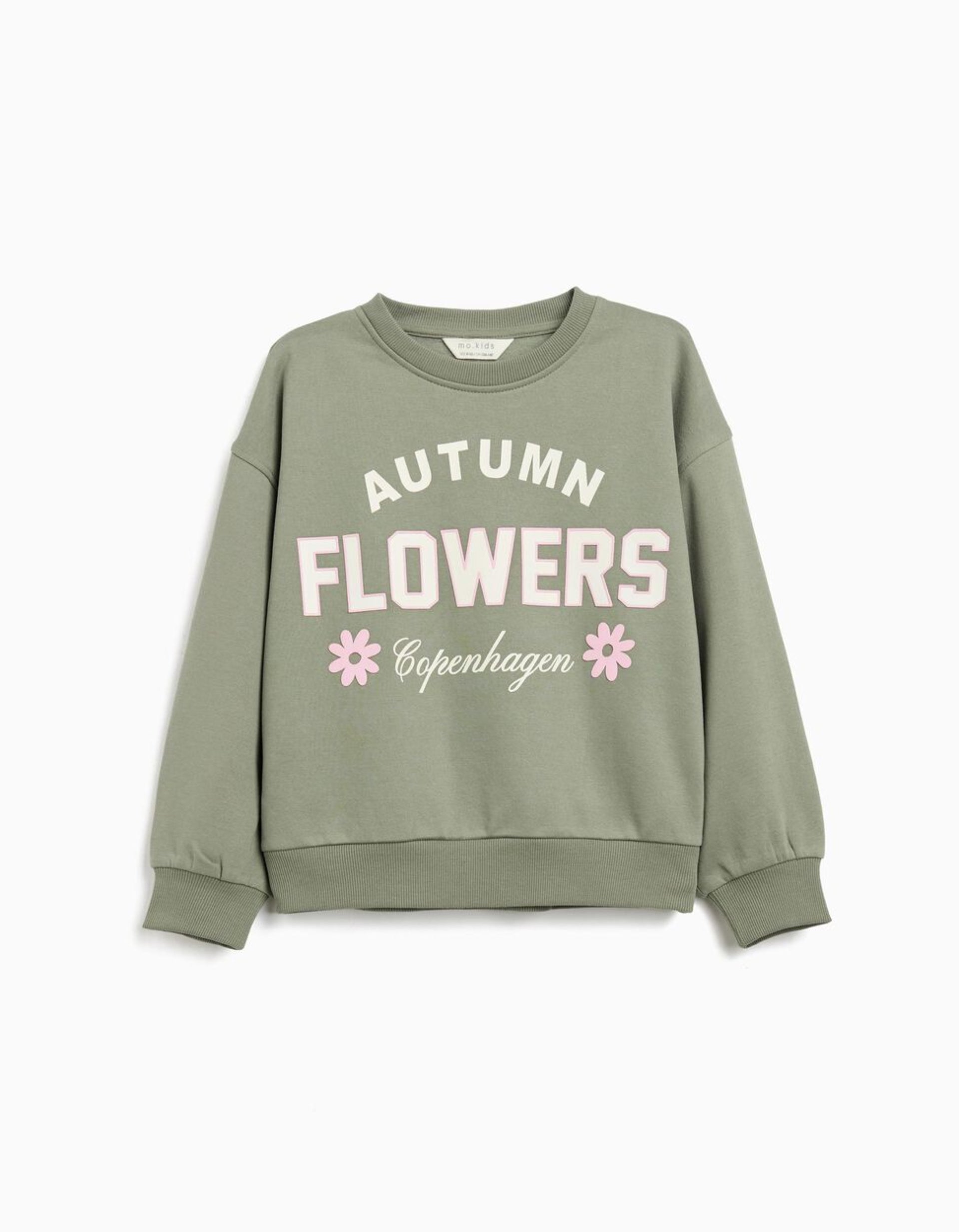 Girl's Plush Sweatshirt, Light Green