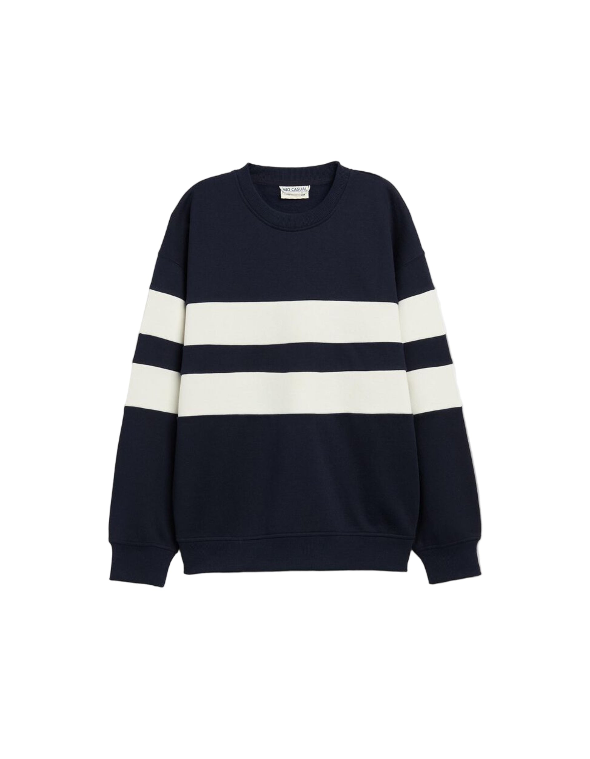 Dark Blue Men's Plush Sweatshirt