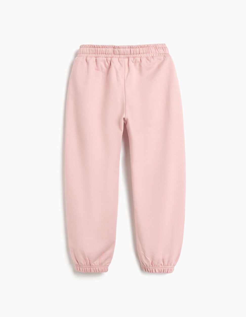 Girls' Plush Joggers, Light Pink