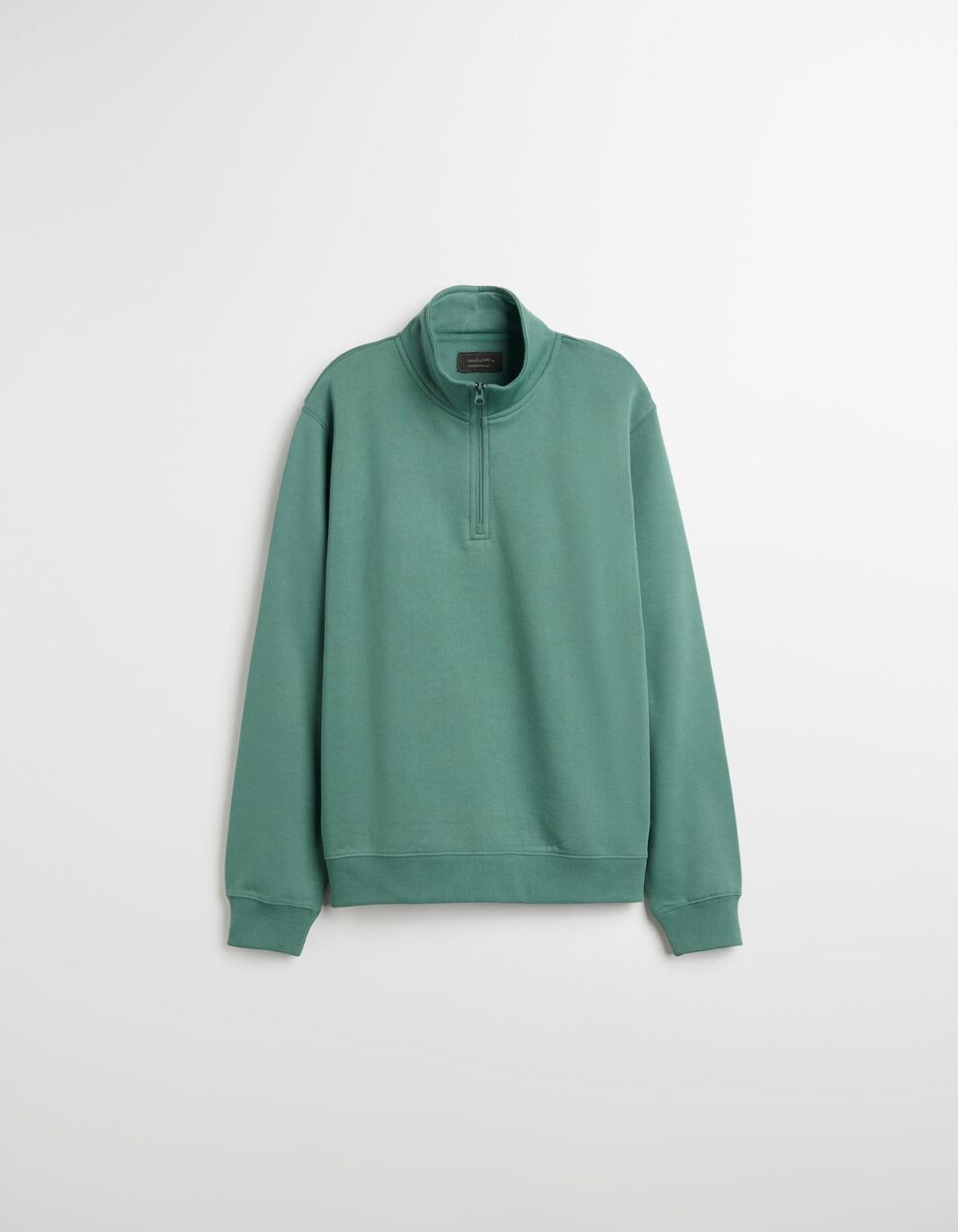 Men's Zip-Up Sweatshirt, Dark Green