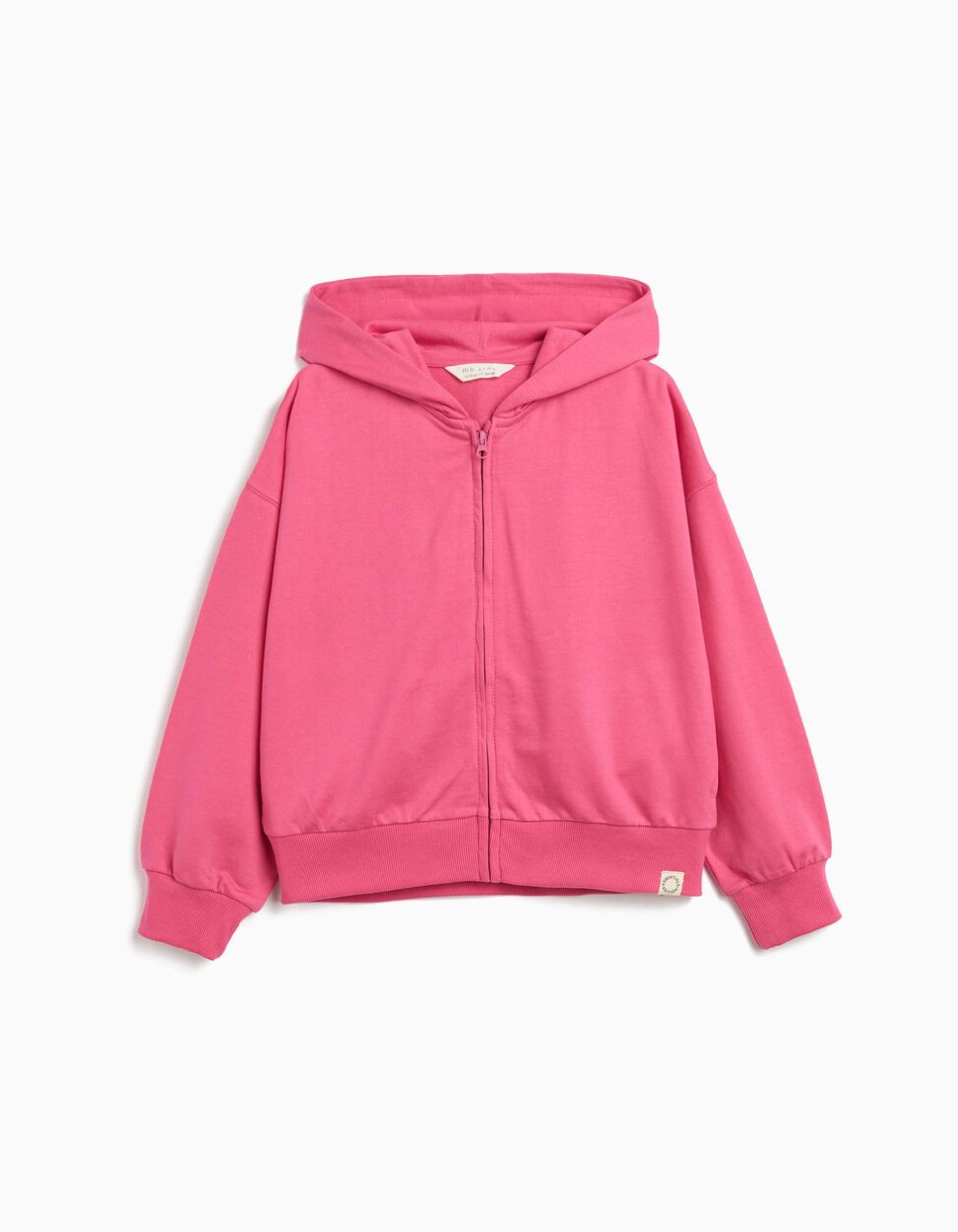 Hooded Coat, Girl, Pink