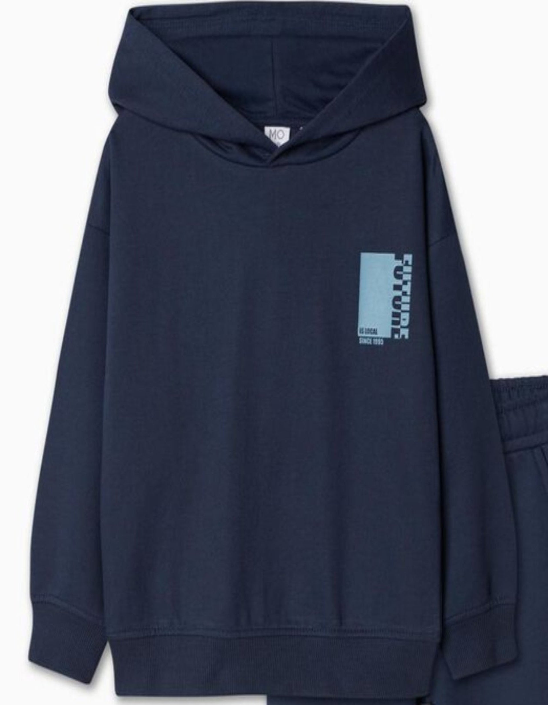 Hooded, Boy, Dark Blue